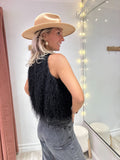 Top Luna noir