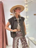Veste Carla marron
