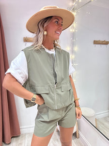 Veste Mallow kaki