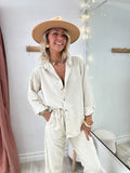 Chemise Amelia beige