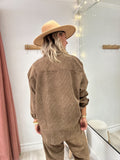 Chemise Amelia marron
