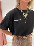 Tee shirt Rive gauche noir