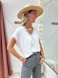 Tee shirt Nadia blanc