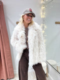Fourrure Abby beige