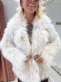 Fourrure Abby beige