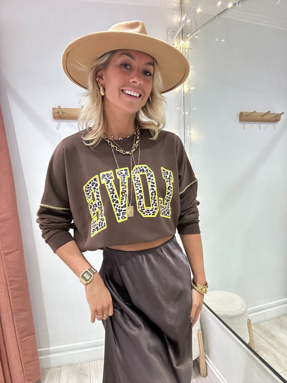 Sweat Love marron