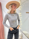 Top Julia gris