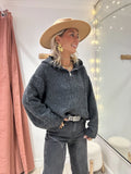 Pull Rita gris