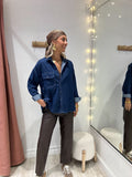 Pantalon Mathis marron