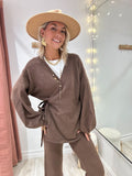 Ensemble Kenza marron
