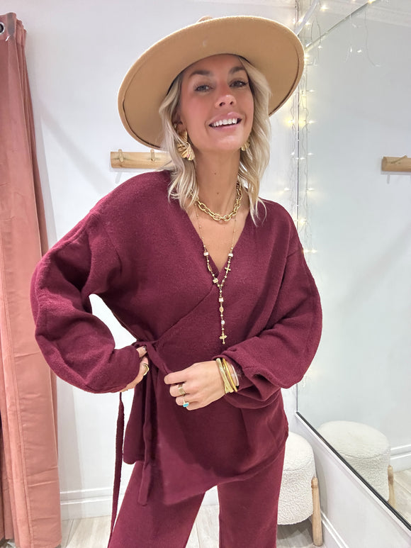 Ensemble Kenza bordeaux