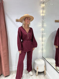 Ensemble Kenza bordeaux