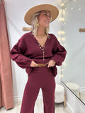 Ensemble Kenza bordeaux