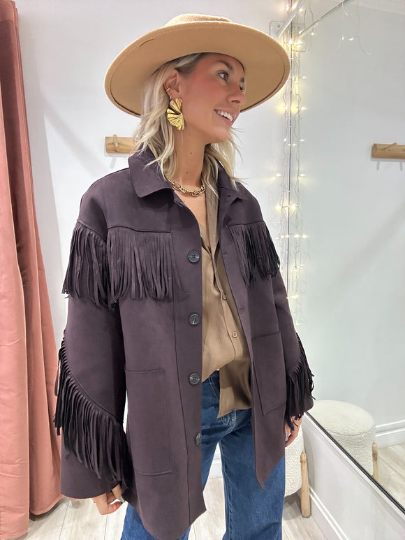 Veste Anita marron