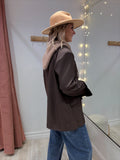 Blazer Megan marron