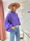 Pull Boubou violet