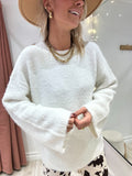 Pull Mélanie blanc