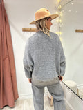 Pull Dawson gris
