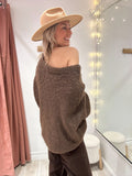 Pull Charlotte marron