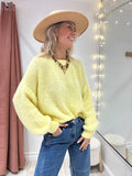 Pull Marie jaune
