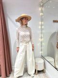 Pantalon Louisa écru