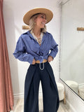 Pantalon Armand bleu