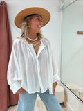 Blouse Anaelle blanche