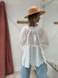 Blouse Anaelle blanche