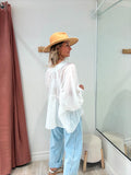 Blouse Anaelle blanche