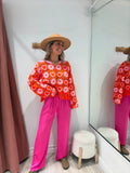 Pantalon Cassy rose