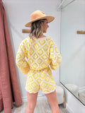 Short Roméo jaune