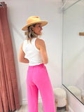 Pantalon Andréa rose