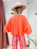 Tee-shirt Théa orange