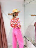 Pantalon Lio rose