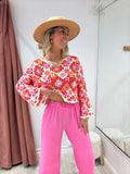 Pantalon Lio rose