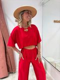 Jogging Britney rouge