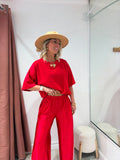 Jogging Britney rouge