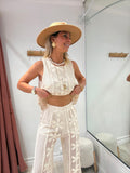 Pantalon Palma écru