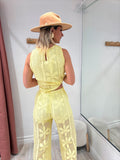Pantalon Palma jaune