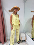 Pantalon Palma jaune
