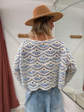 Top Miléna crochet