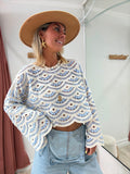 Top Miléna crochet