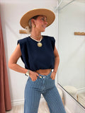 Top Nikki bleu marine