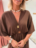 Combinaison Morgane marron