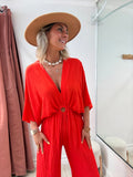 Combinaison Morgane orange