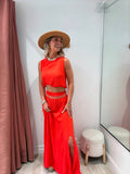 Ensemble Arya orange
