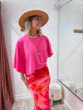 Tee-shirt Théa rose