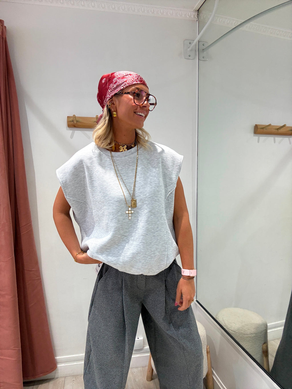 Sweat Mayleen gris
