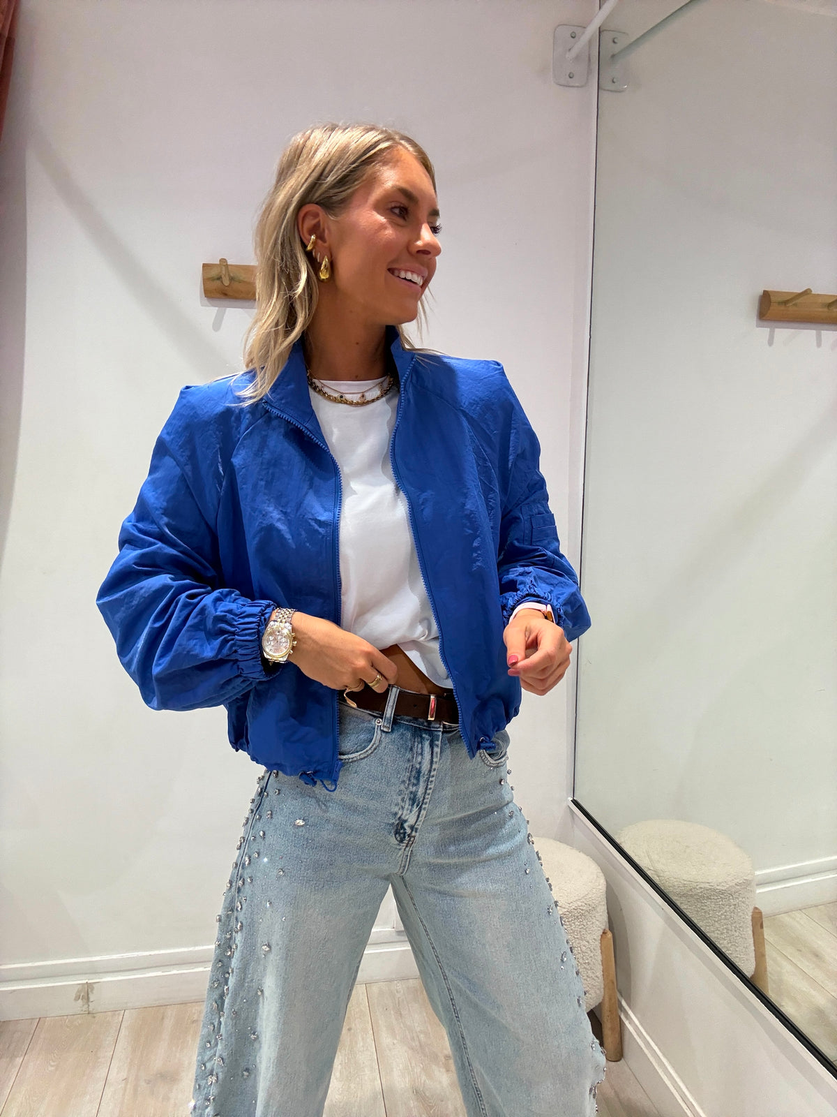 Veste Tomy bleue