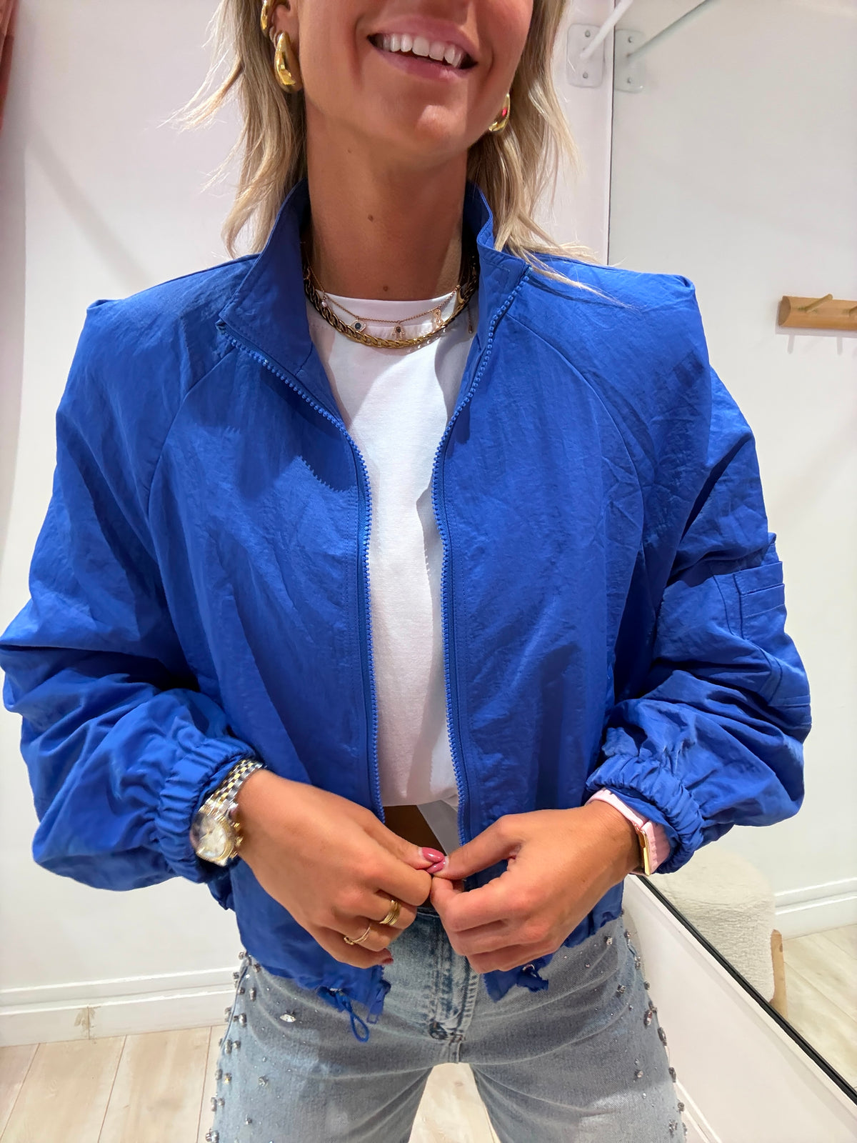 Veste Tomy bleue